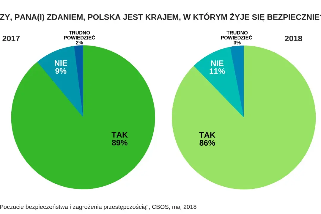 Czy jest bezpiecznie w Polsce? Fakty o bezpieczeństwie i zagrożeniach