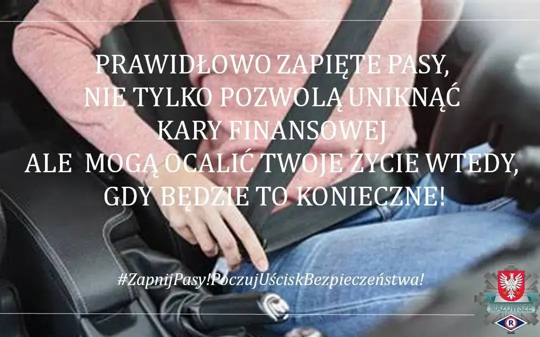 Jak prawidłowo zapiąć pasy bezpieczeństwa, aby uniknąć zagrożeń