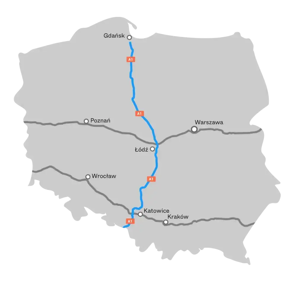 Zdjęcie Jak się płaci za autostradę A1? Poznaj wygodne metody i koszty