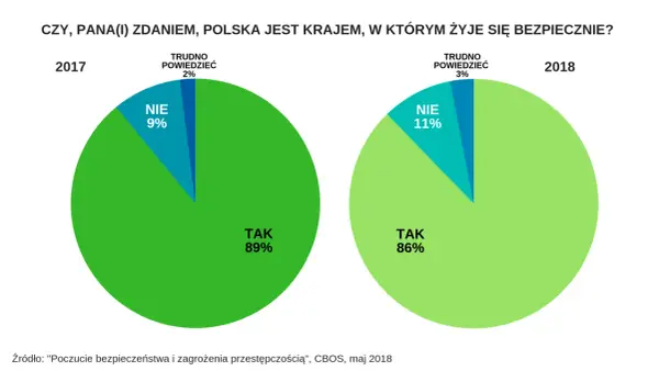 Czy jest bezpiecznie w Polsce? Fakty o bezpieczeństwie i zagrożeniach