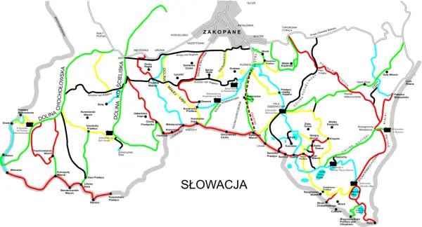 Kolory szlaków w Tatrach: Co naprawdę oznaczają?